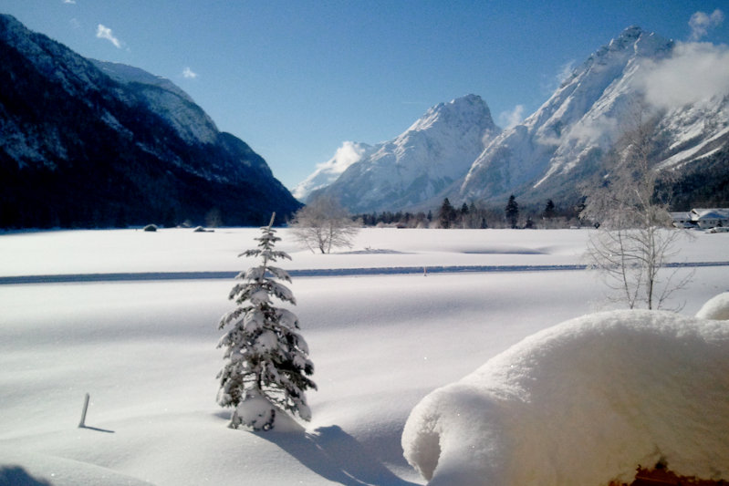 Leutasch im Winter